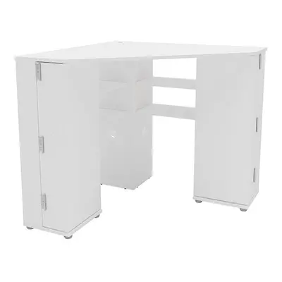 Opal Corner Dressing Table With Storage