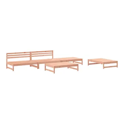 (natural douglas) vidaXL Garden Lounge Set Outdoor Modular Sofa Set Piece Solid Wood Pine