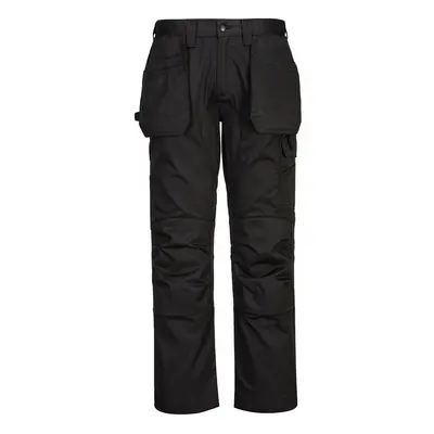 (30R, Black) Portwest Mens WX2 Cargo Trousers