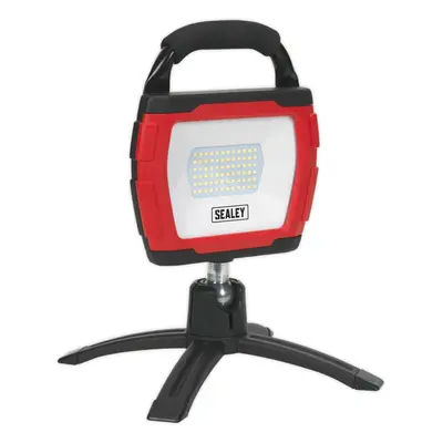 Rechargeable Portable Floodlight - Degree Swivel - 36W SMD LED - Red