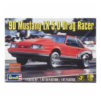 Plastic Model Kit-&apos;90 Mustang LX 5.0 Drag Racer 1/25