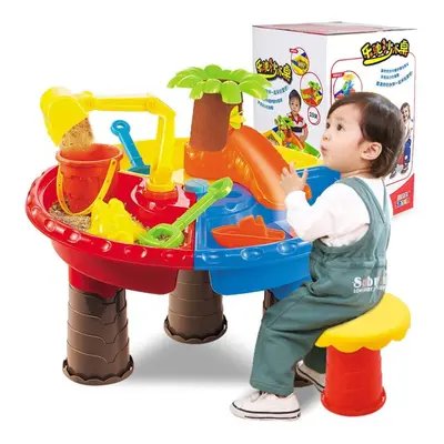 (Small Tree Round) IN Multi-style Summer Beach Sand Kids Play Water Digging Sandglass Play Sand 