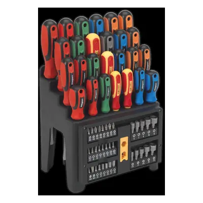 Screwdriver, Bit & Nut Driver Set 61pc