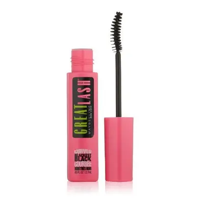 Maybelline Great Lash Curved Brush Mascara - Blackest Black - Pack