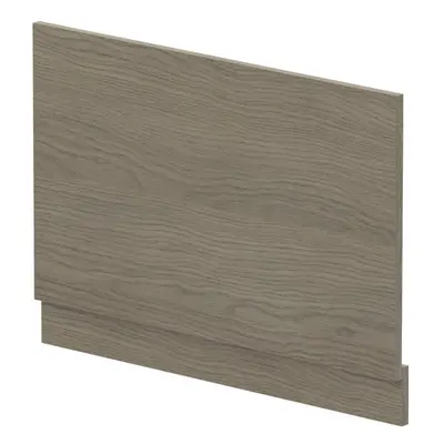 800mm Bath MFC End Panel & Plinth - Woodgrain Solace Oak