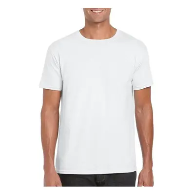 DDI Gildan Men&apos;s Short Sleeve T-Shirt - White Small Case of