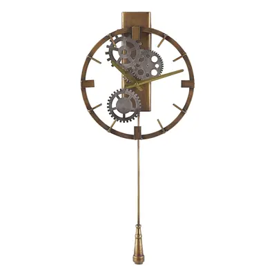 Wall Clock MARCOTE Metal Gold