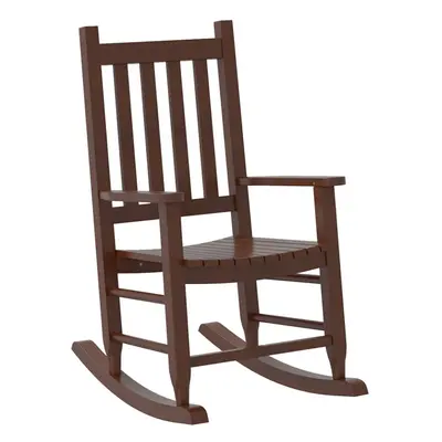 (brown, pcs) vidaXL Rocking Chairs for Children Outdoor Rocker Chair Solid Wood Poplar