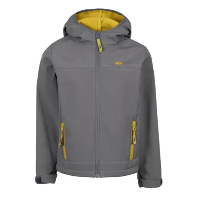 (5-6 Years, Storm Grey/Sulphur) Trespass Childrens/Kids Faster Soft Shell Jacket