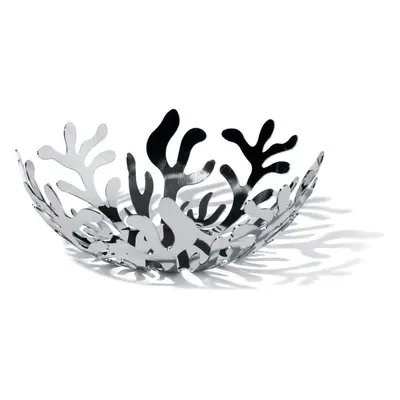 Alessi ESI01 / Mediterraneo Fruit Holder in Stainless Steel Colored with Epoxy Resin, Silver, cm