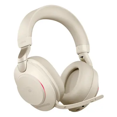 Jabra Evolve2 380a MS Stereo Headset Beige JAB02328