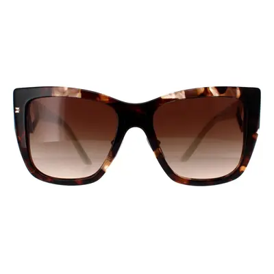 Prada Sunglasses PR21YS 07R6S1 Caramel Tortoise and White Brown Gradient