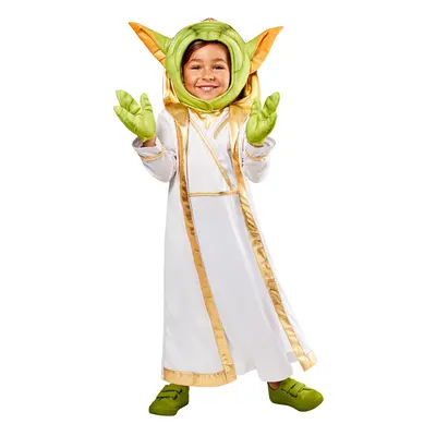 (2-3 Years, White/Green) Star Wars: Young Jedi Adventures Yoda Costume