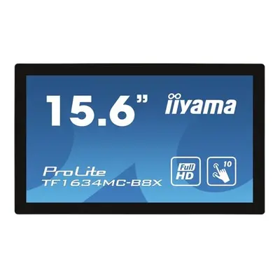 iiyama ProLite TF1634MC-B8X touch screen monitor 39.6 cm (15.6") x pixels Multi-touch Multi-user