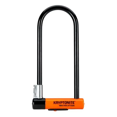 Kryptonite Evolution Lock with Flex Frame U-Bracket - Orange, Long Shackle