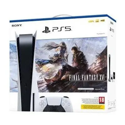 PS5 Console 825GB Standard Ed. White + Final Fantasy XVI VCH EU