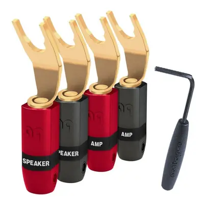 Audioquest SureGrip Multi-Spade Pack of Gold