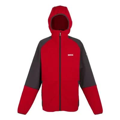 (XL, Danger Red/Ash) Regatta Mens Molaris Full Zip Fleece Jacket