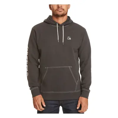 (M, Black) Quiksilver Mens The Original Cotton Pullover Hoody Sweatshirt Hoodie