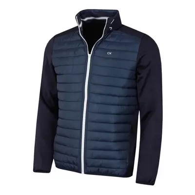 (M, Navy/Navy) Calvin Klein Mens CK Hybrid Insulate Lightweight Golf Jacket