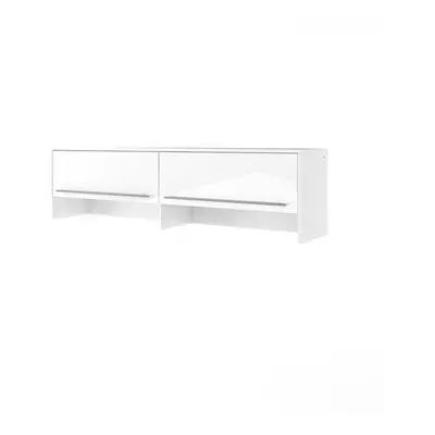 (White Gloss) CP-09 Over Bed Unit for Horizontal Bed Concept Pro 140cm