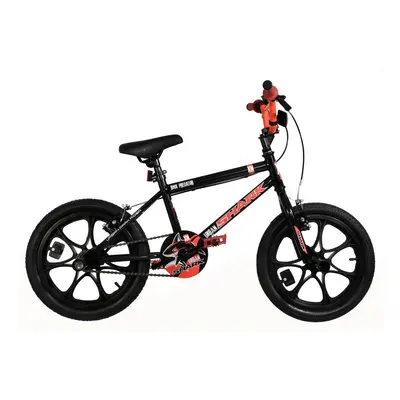 XN Urban Shark Kids 16" BMX Bike - Gloss Black/Orange