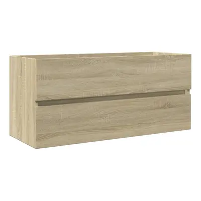 vidaXL Bathroom Sink Cabinet Storage Vanity Unit Sonoma Oak Engineered Wood