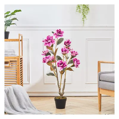 95cm Artificial Realistic Flower Tree Faux Plant in Pot