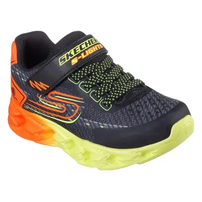 (9.5 UK Child, Black/Multicoloured) Skechers Boys S-Lights Vortex 2.0 Quantroid Trainers