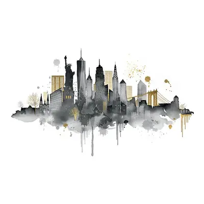 Summer Thornton (New York Skyline) x x 4cm Canvas Print