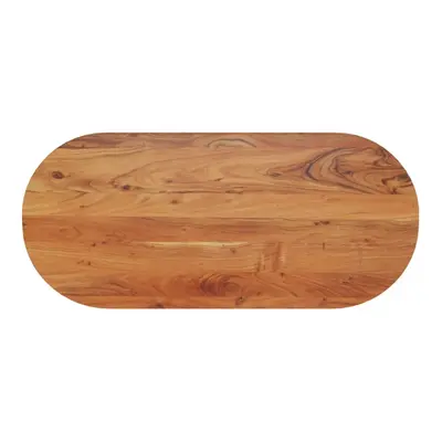 (90 x x 3.8 cm) vidaXL Table Top Replacement Board Dining Table Top Wooden Furniture Top Oval