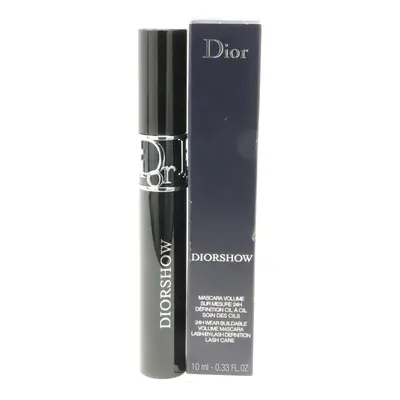 (090 Black) Dior Diorshow 24H Buildable Volume Mascara 0.33oz/10ml New With Box