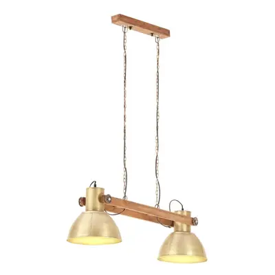 vidaXL Industrial Hanging Lamp W Brass E27 Hanging Light Hallway Bedroom