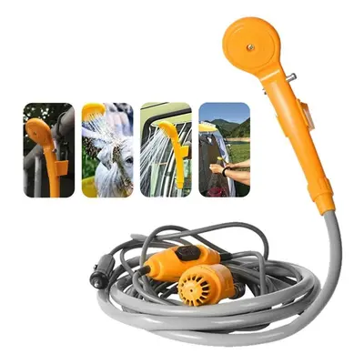 Portable Car Shower Washing Tool 12V - Water Pumps for Camping Traveling Beach Swimming Pets Bat