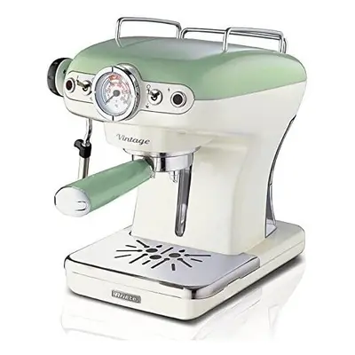 Ariete 1389/14 Retro Style Espresso Machine, Green