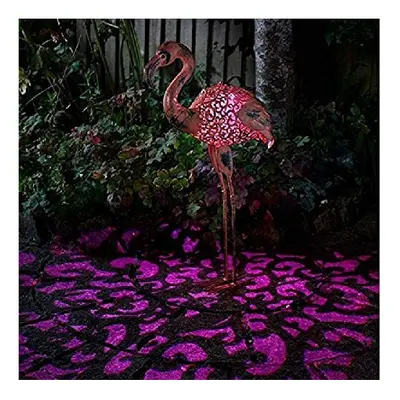 Smart Garden Solar Flamingo Silhouette Light Garden Light Figure Ornament