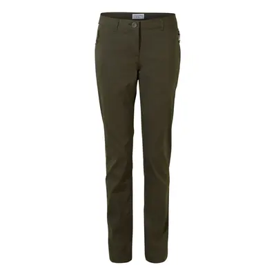 (18 UK S, Khaki Green) Craghoppers Womens/Ladies Kiwi Pro II Trousers