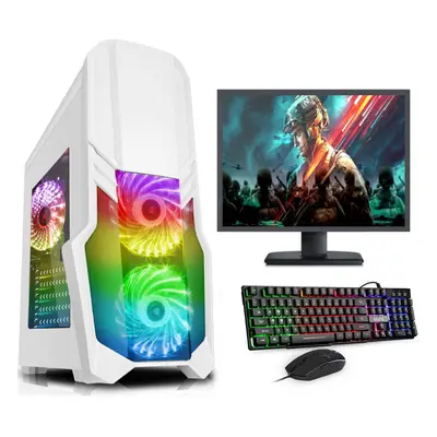 FCS FAST Intel Core i7-4770 Gaming PC Computer 8GB RAM 1TB HDD WIN11 2GB GT