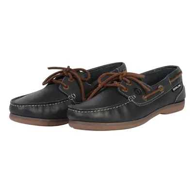 (7 UK, Navy) Dublin Womens/Ladies Wychwood Arena Leather Boat Shoes