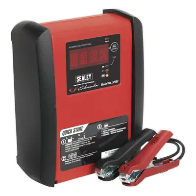 PREMIUM 6A 12V Intelligent Speed Charge Battery Charger - 230V Power Supply