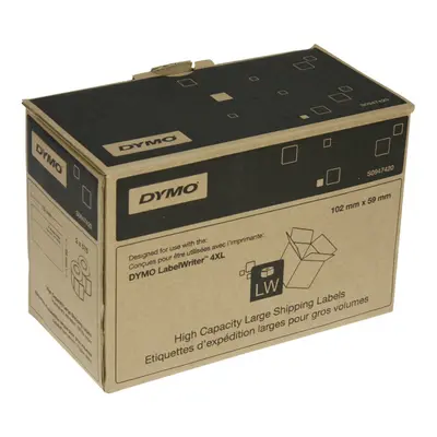 DYMO High Capacity Large Shipping Labels 102mm x 59mm Black,White 1150pc(s) self-adhesive label