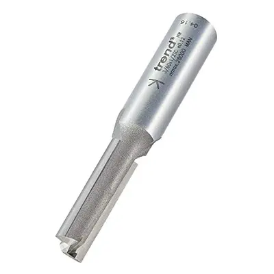 Professional Straight Two Flute Router Cutter, 1/2 Inch Shank, 10mm Cut Diameter & 35mm Cut Leng