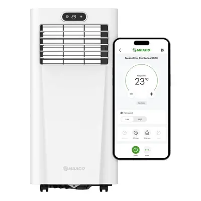 Meaco MeacoCool Pro Series Portable Air Conditioner - Wi-Fi enabled with Meaco App, Low Energy, 