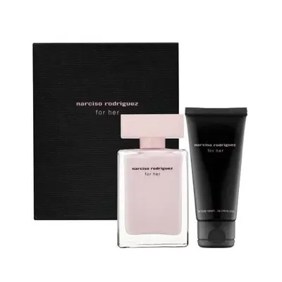 Narciso Rodriguez Pcs Set For Women: 1.6 Eau De Parfum Spray + 1.6 Body Cream