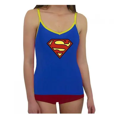 Superman 824886-xlarge Cami & Panty Lingerie Set, Extra Large