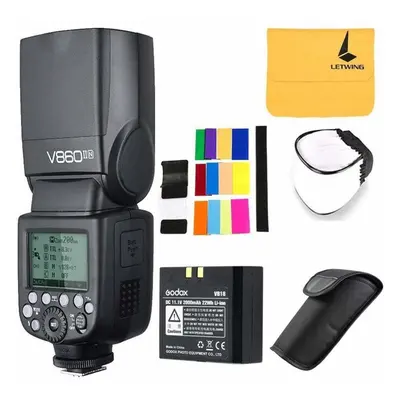 Godox Ving V860II-N TTL Flash 2.4G HSS 1/8000s with Li-on Battery Camera Flash Speedlite for Nik