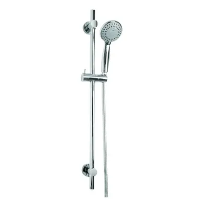 Flexi-Fix Function Shower Set with 800mm Riser Rail, Chrome