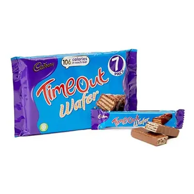 Cadbury Timeout Wafer Bars, x 21.2 g