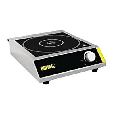 Buffalo CE208 Induction Hob 3000W 100X330X430mm Stainless Steel Cooktop Hot Plate, Black