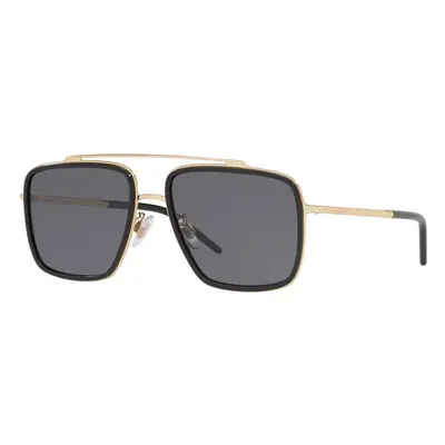 Dolce&Gabbana DG2220 02/81 Gold-Black/Polarised Grey Sunglasses